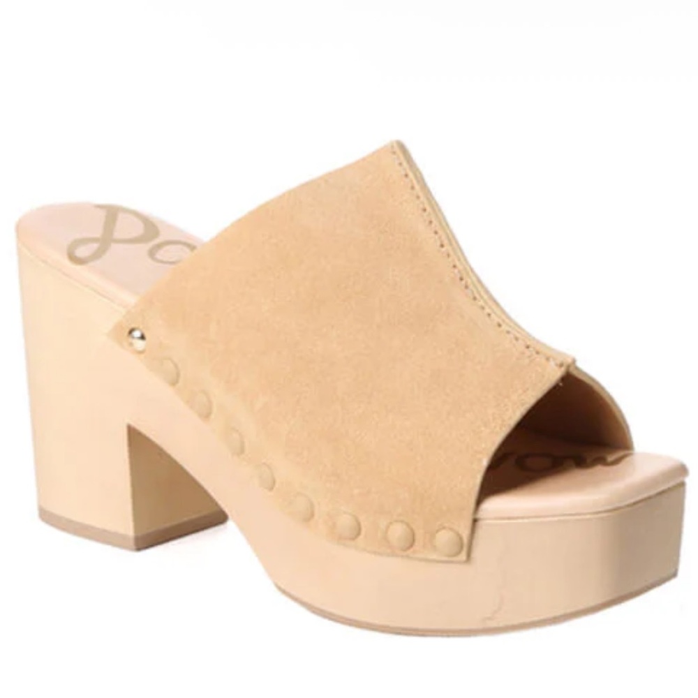 🌸SAM EDELMAN🌸 Josselyn Suede Platform Block Heel Size: 11